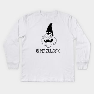 Say my name... SHMEBULOCK! (Ver. 1) Kids Long Sleeve T-Shirt